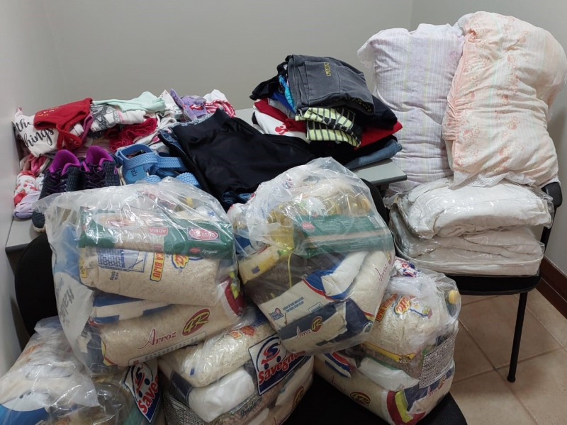 Notícia: ACIS segue com arrecadação de doações para as vítimas das chuvas no litoral norte até quinta, 02/03