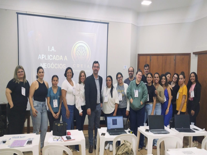 Notícia: ACIS capacita empresários locais com treinamento de Inteligência Artificial