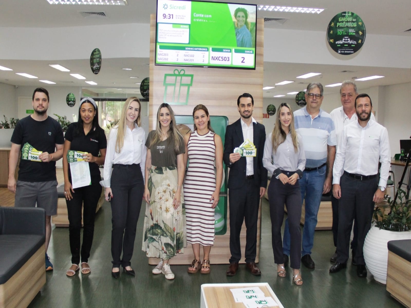 Notícia: ACIS e Sicredi entregam prêmios da promoção “Mês da Economia Local” e reforçam compromisso com o comércio de Sertãozinho