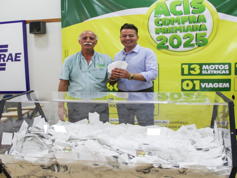 Notícia: Promoção Mês das Crianças: ACIS contempla 10 consumidores com bicicletas aro 26 