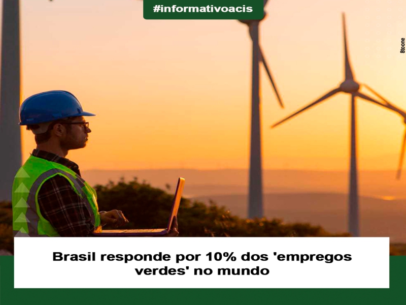 Notícia: Brasil responde por 10% dos 'empregos verdes' no mundo