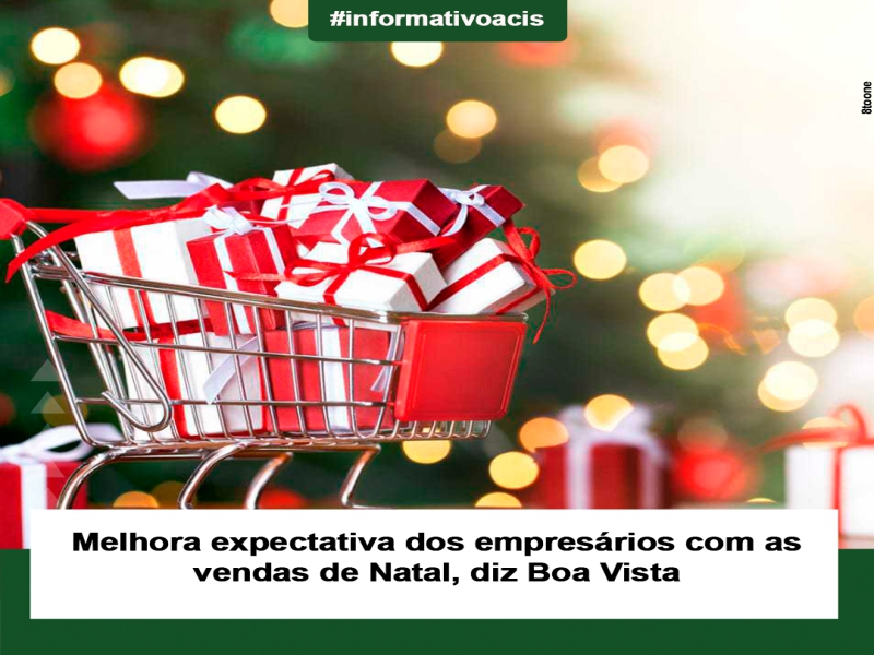 Notícia: Melhora expectativa dos empresários com as vendas de Natal, diz Boa Vista